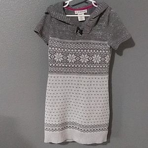 Hooded Sweater Dress